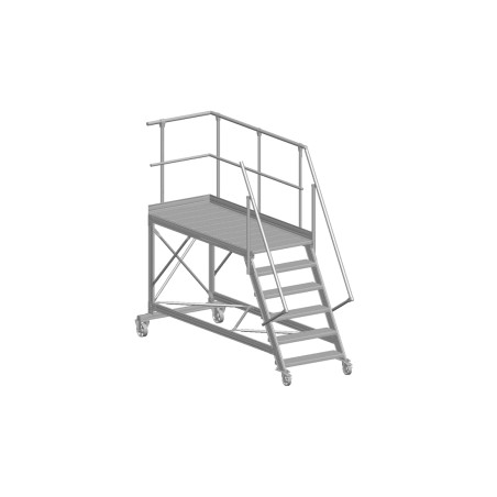 Muelle de carga móvil para camiones longitud 2000 mm | L'Echelle Europeenne