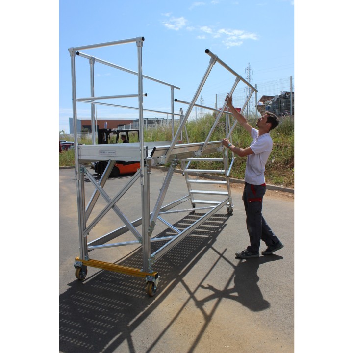 garde-corps rabattable