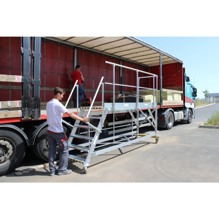 Muelle de carga móvil para camiones longitud 3000 mm | L'Echelle Europeenne