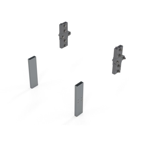 Manchons fixes à gauche manchons articulés à droite