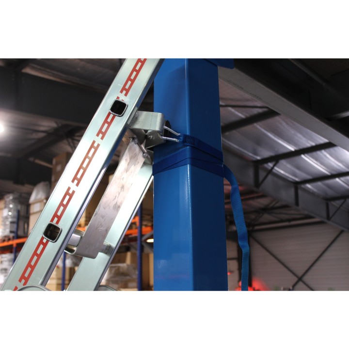 Berceau d'appui en situation