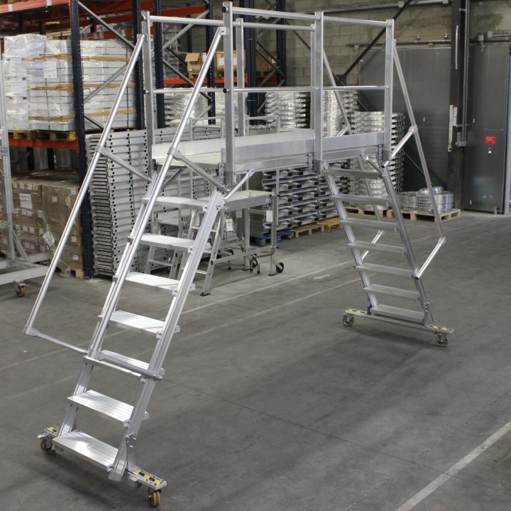 Plataforma móvil industrial doble acceso RID | L'Echelle Europeenne