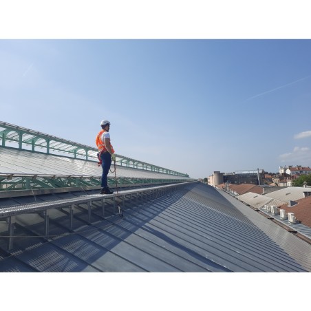 Ligne de vie câble manuelle ou automatique CONEKT | L'Echelle Européenne