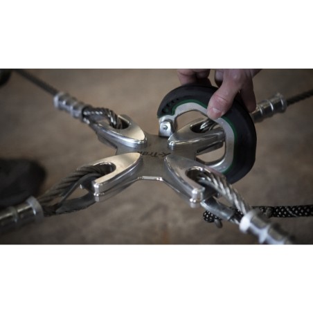 CONEKT X-MATRIX Platina multi-correccional para la línea de vida continua | L'Echelle Europeenne