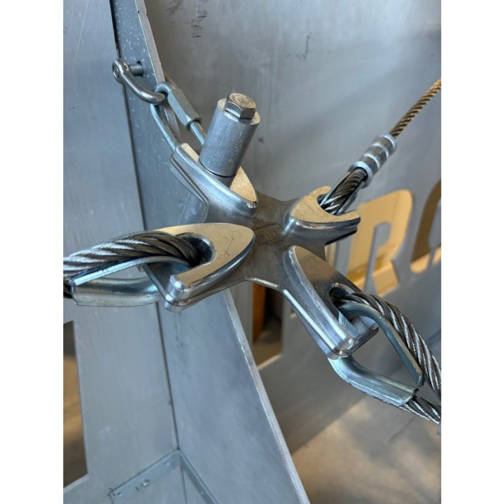 CONEKT X-MATRIX Platina multi-correccional para la línea de vida continua | L'Echelle Europeenne