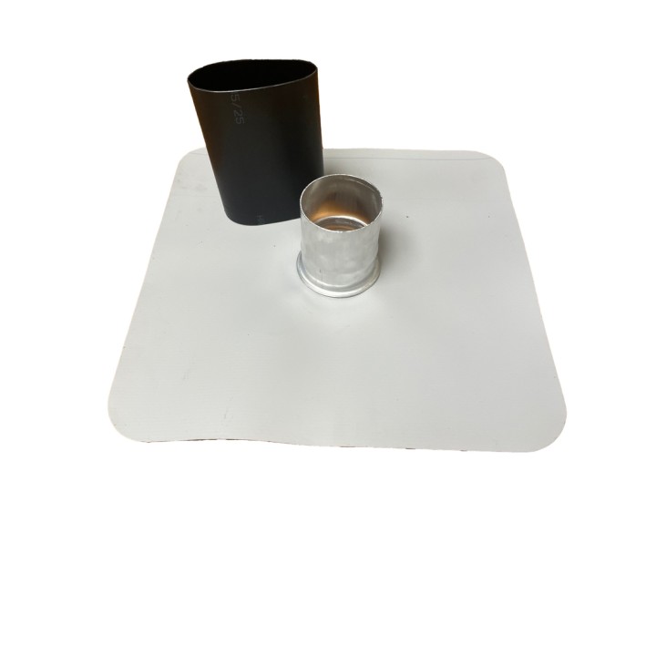Manguito de PVC con funda termoencogible CONEKT