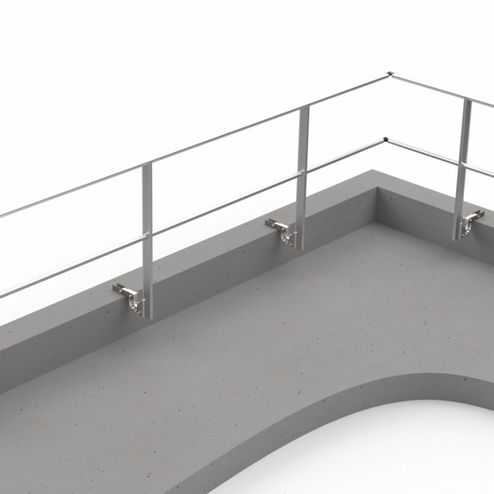 Fixation sabot Z ECO - Version droite