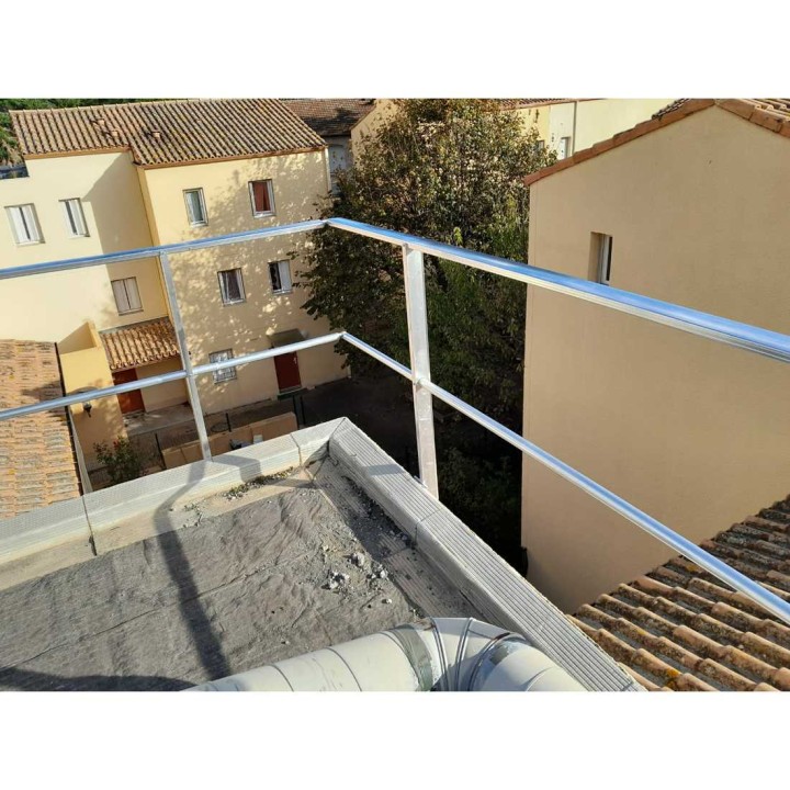 Barandilla FASTGUARD fijación lateral en aplique | L'Echelle Europeenne