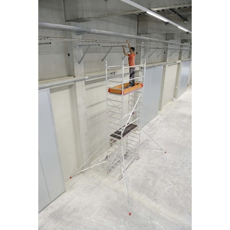 Andamio móvil en aluminio obra 0.80 m x 1.90 m - MDS | L'Echelle Europeenne