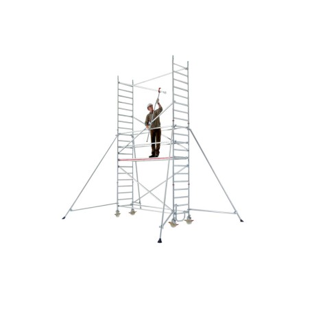 Andamio móvil en aluminio 0.80 m x 2.45 m - MDS | L'Echelle Europeenne