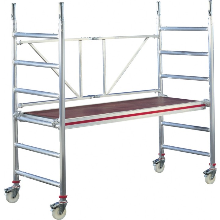 Andamio móvil intervenciones en obras plegable 0.80 m x 1.90 m | L'Echelle Europeenne