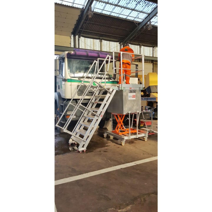 Plataforma de elevación  BEESAFE para el sector de la logística | L'Echelle Europeenne