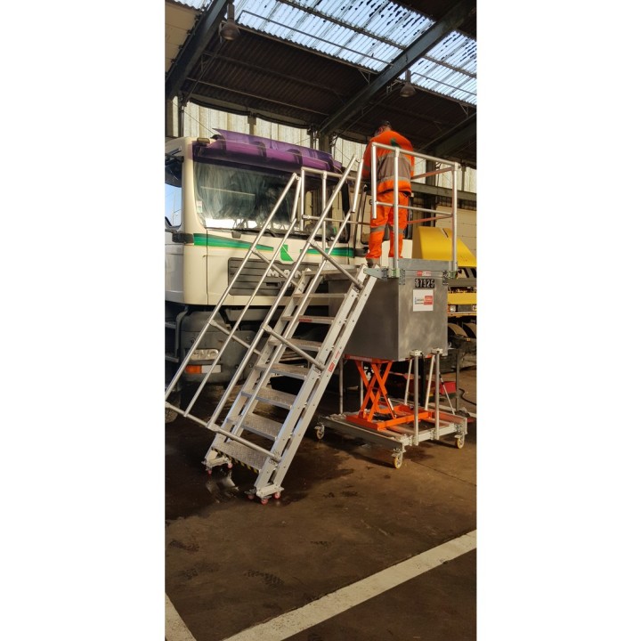 Plataforma de elevación  BEESAFE para el sector de la logística | L'Echelle Europeenne