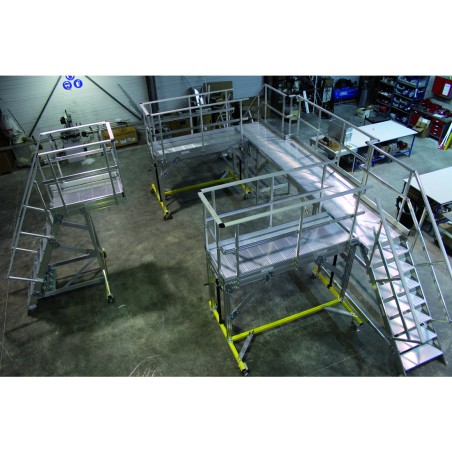 Puesto de trabajo para el mantenimiento mecánico y eléctrico de tractores | L'Echelle Europeenne