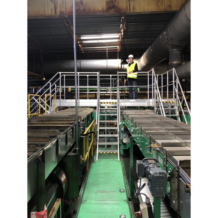 Pasarelas de acceso a máquinas | L'Echelle Europeenne