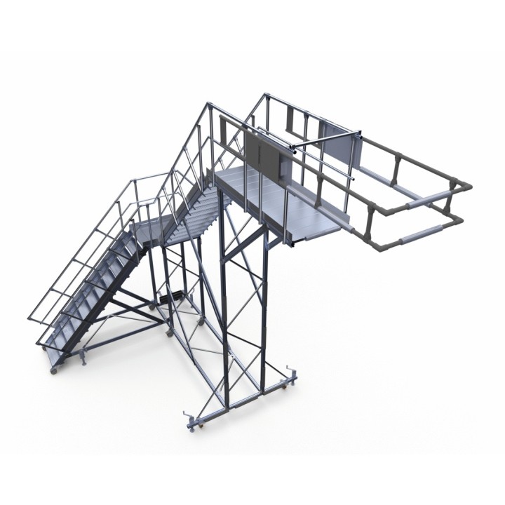 Puesto de trabajo móvil y modular | L'Echelle Europeenne