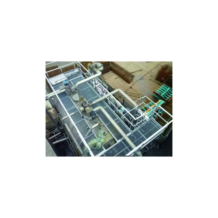 Sistema de pasarela de trabajo sobre depósitos | L'Echelle Europeenne