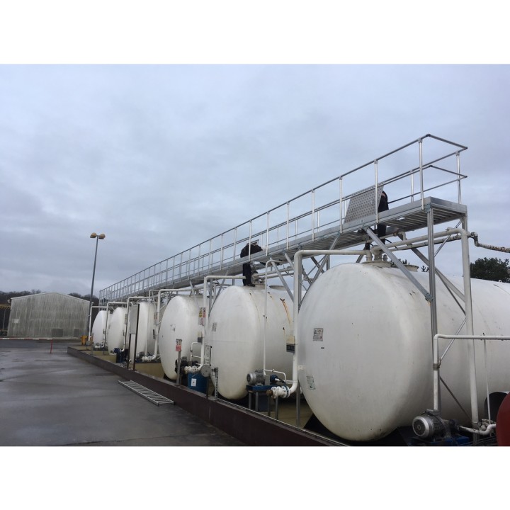 Réalisation sur cuves