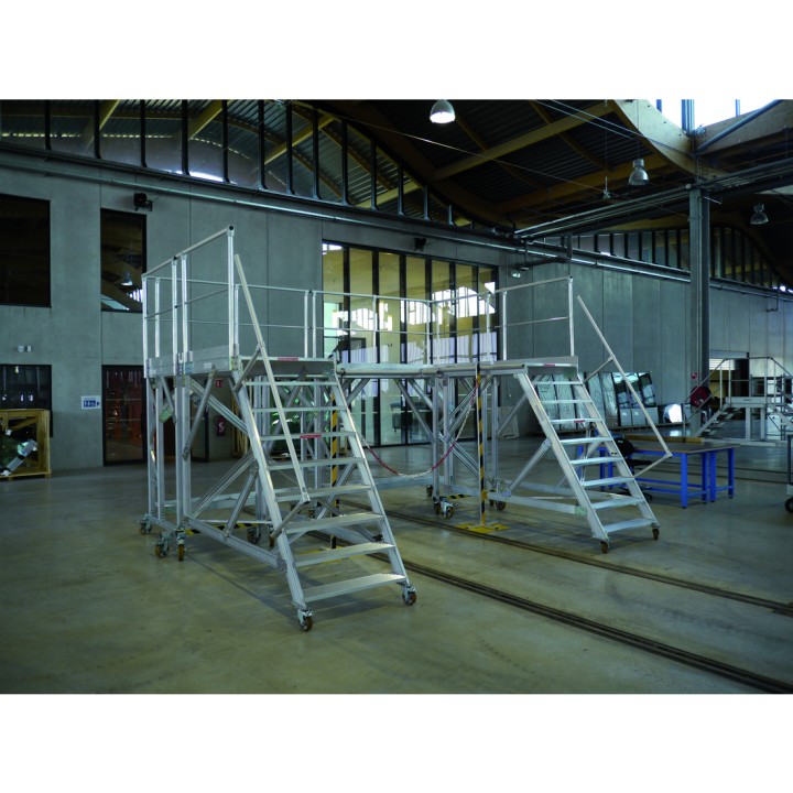 Plataforma de mantenimiento para los parabrisas de los tranvías | L'Echelle Europeenne