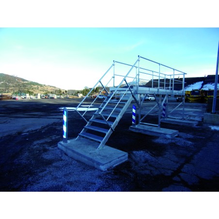 Pasarela de mantenimiento de los vehículos de dispersión de sal | L'Echelle Europeenne