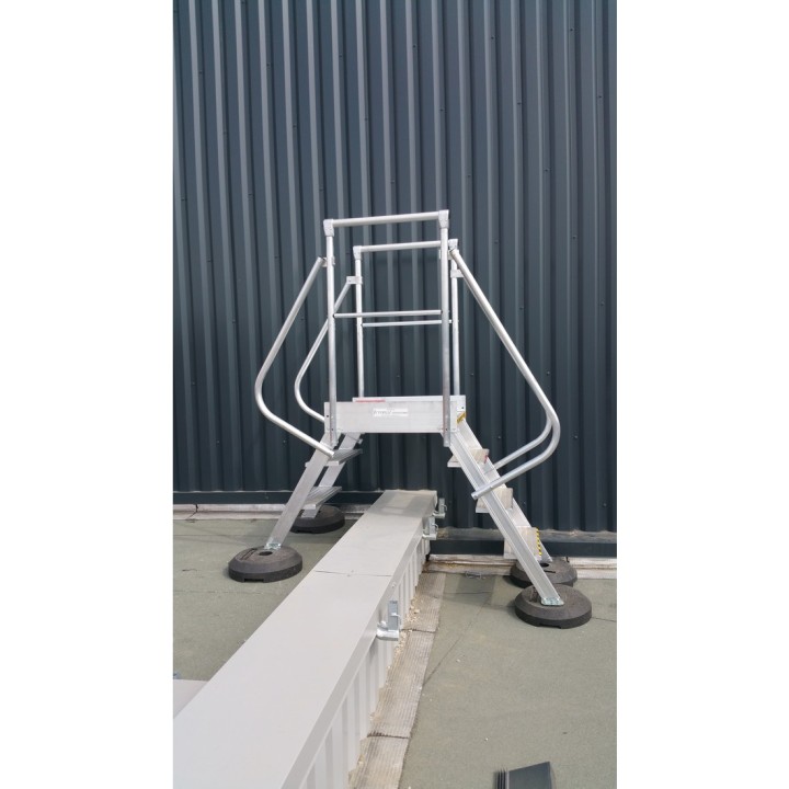 Pasarela de doble acceso 60° en Kit longitud 1400 mm | L'Echelle Europeenne