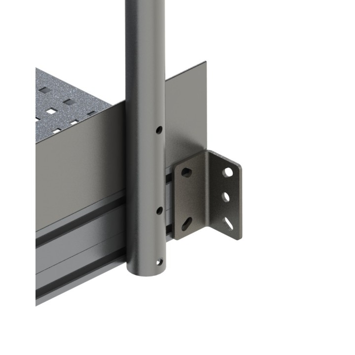 Détail cornière de fixation haute