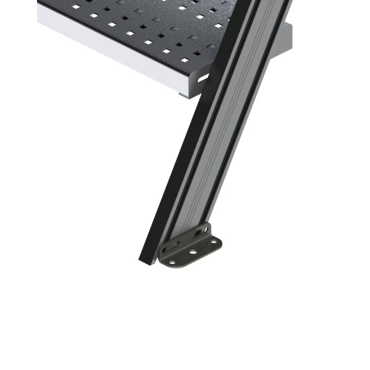 Détail patte de fixation basse