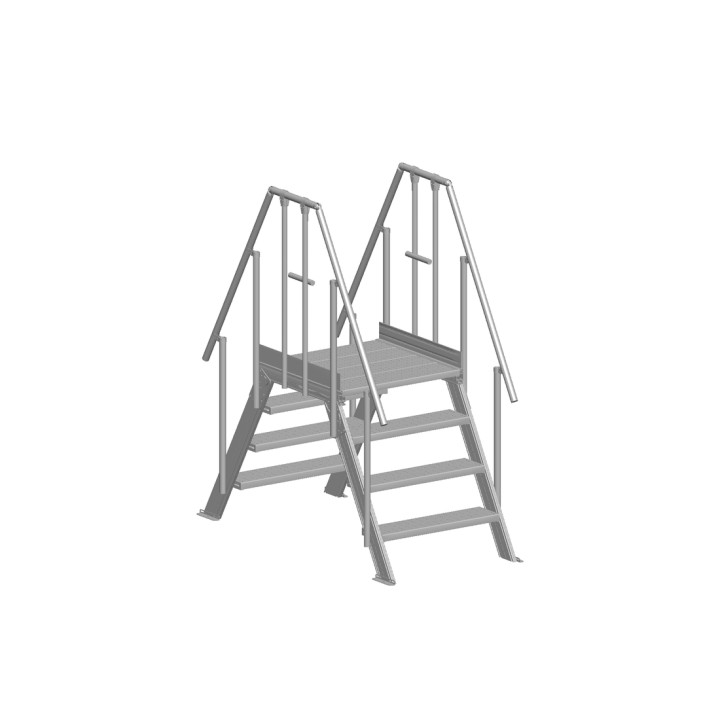 Passerelle de franchissement Leevel 60° Largeur 800 mm | L'Echelle Européenne