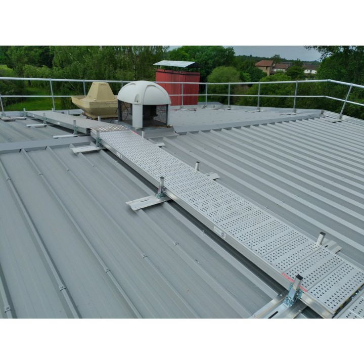 Passerelle Fastwalk sur bac acier