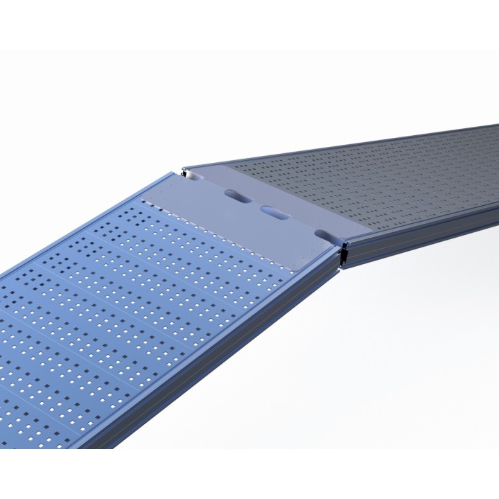 Zoom passage de pente