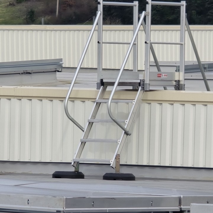 Pasarela de doble acceso LEEVEL  inclinación 60 ancho 600 mm | L'Echelle Europeenne