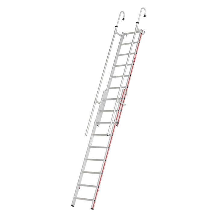 Escalera telescópica de acceso a bungalows con peldaños | L'Echelle Europeenne