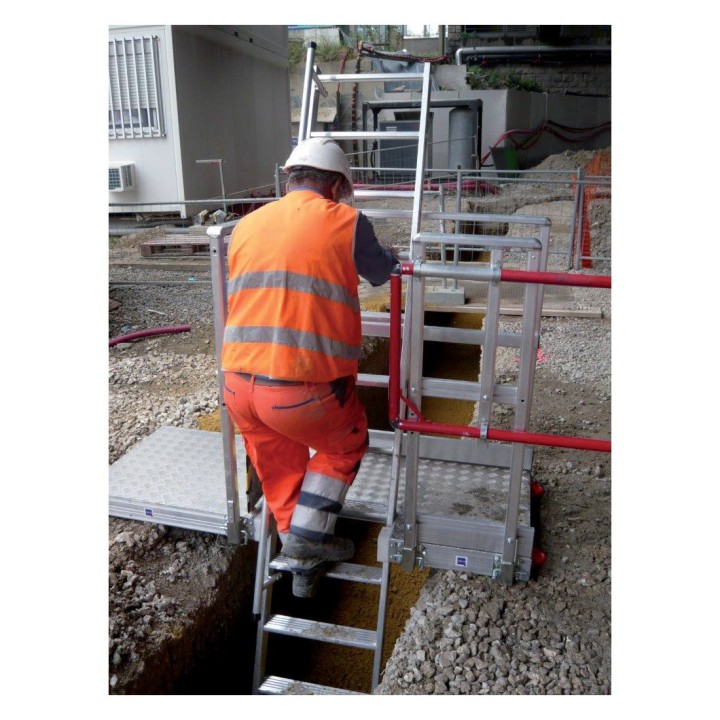 Plataforma de acceso segura: excavaciones y zanjas | L'Echelle Europeenne