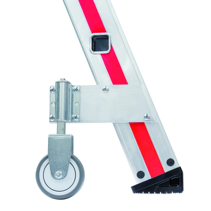 Kit ruedas fijas sin freno  sobre montante