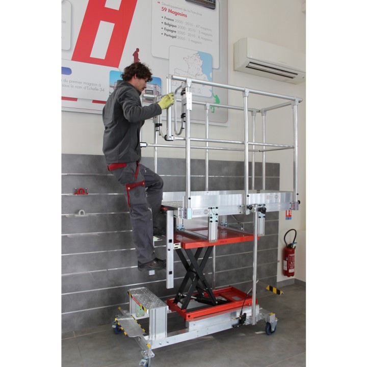 Acceso por escalera vertical