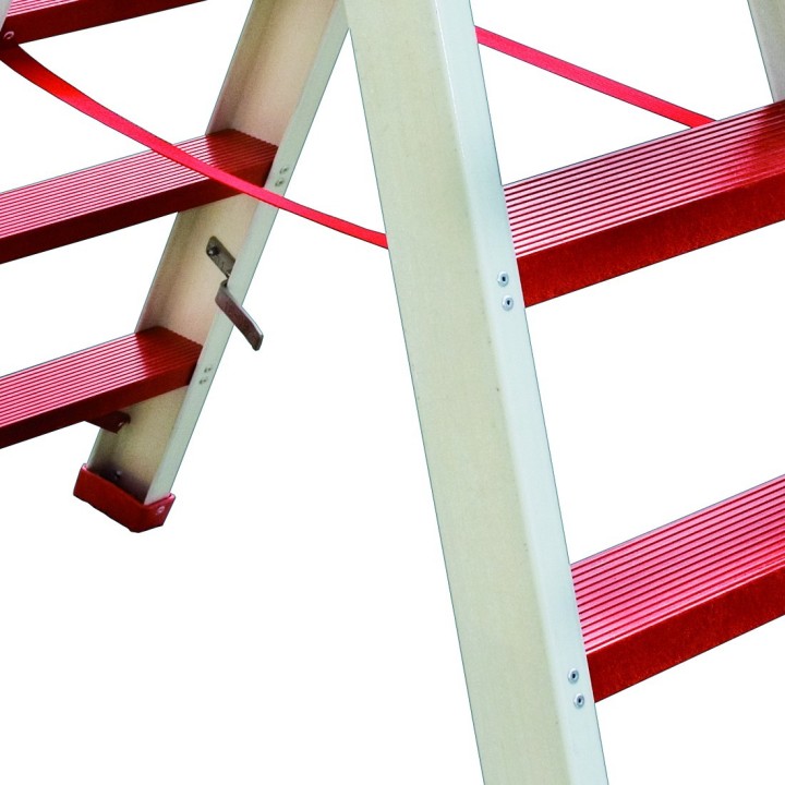 Escalera de tijera de pisada ancha en fibra de vidrio | L'Echelle Europeenne