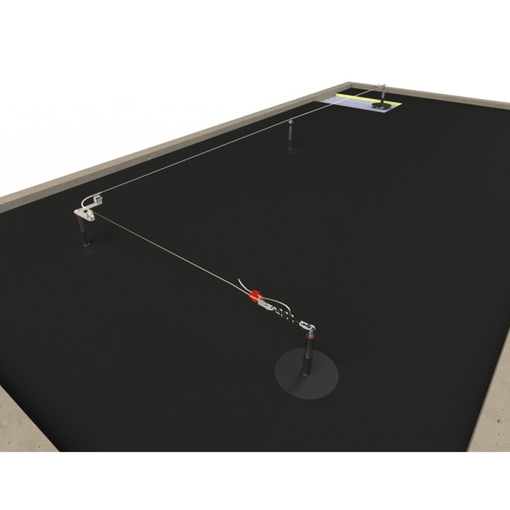 Ligne de vie FLEEX FASTLINE | L'Echelle Europeenne