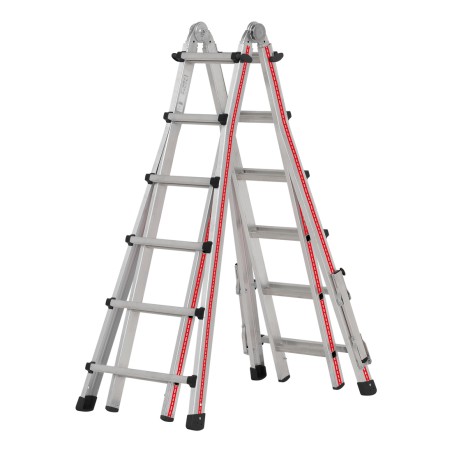 Escalera multiposición telescópica L'ECHELLE EUROPEENNE con estabilizador | L'Echelle Europeenne