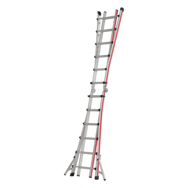 Escalera multiposición telescópica L'ECHELLE EUROPEENNE con estabilizador | L'Echelle Europeenne