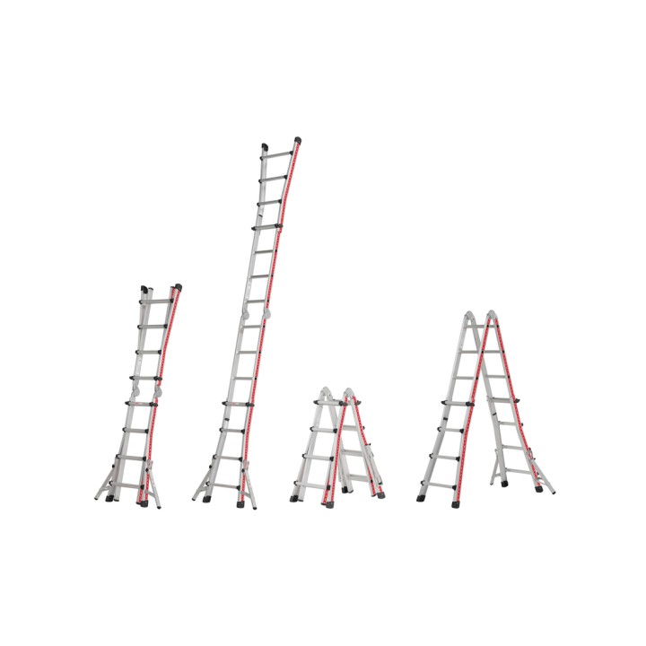 Escalera multiposición telescópica L'ECHELLE EUROPEENNE con estabilizador | L'Echelle Europeenne