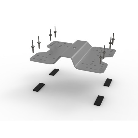 Kit de fijación FLEEX para chapa seca /chapa impermeable fijación por remaches | L'Echelle Europeenne