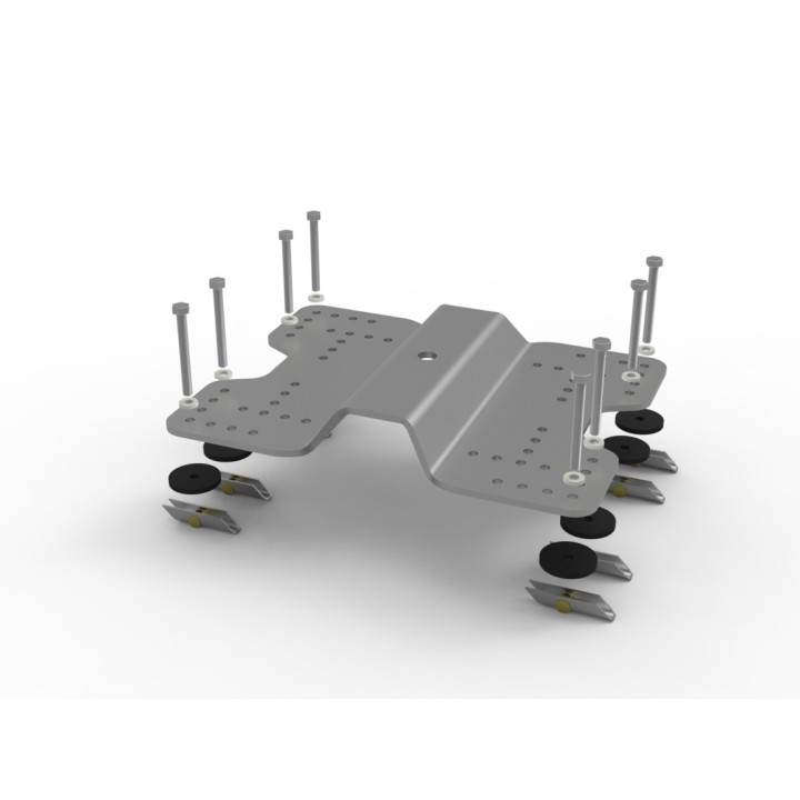 Placa FLEEX F-P-100 vendida sin tornillería