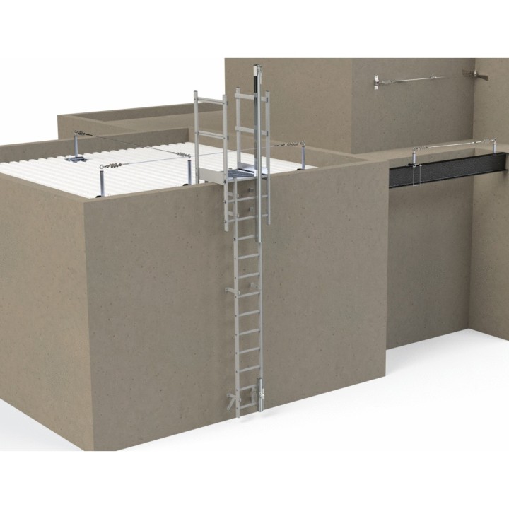 Nueva línea de vida vertical FLEEX | L'Echelle Europeenne