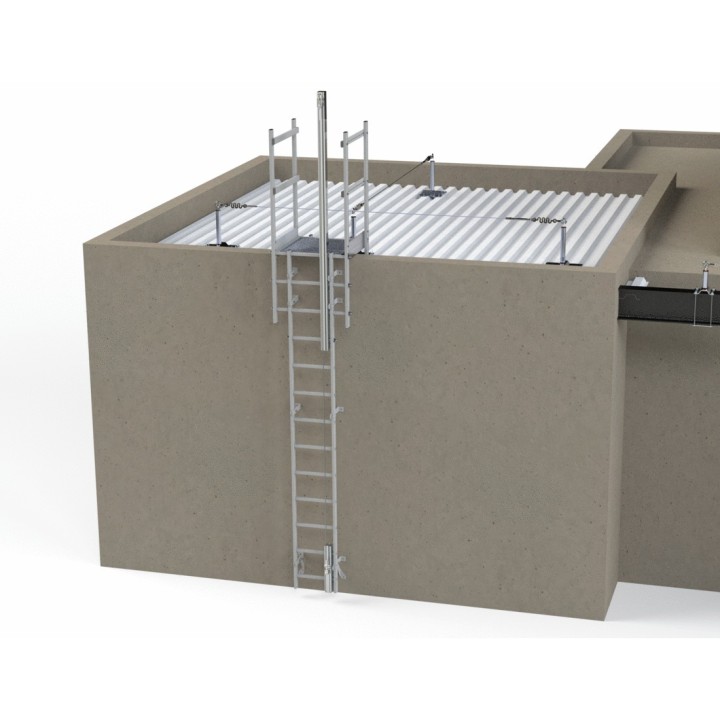 Nueva línea de vida vertical FLEEX | L'Echelle Europeenne