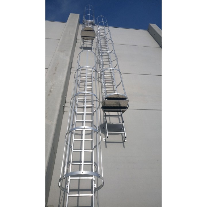 Suministro e instalación de escaleras de protección dorsal a medida | L'Echelle Européenne