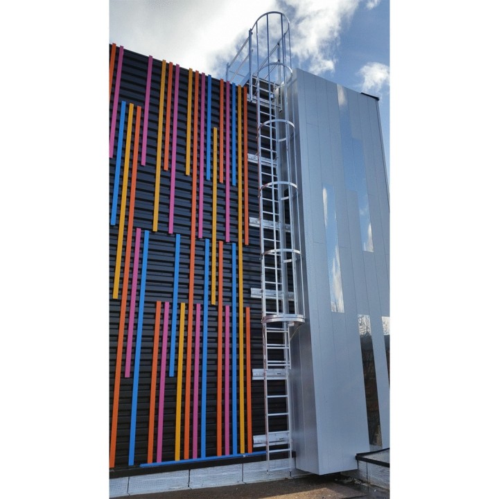 Suministro e instalación de escaleras de protección dorsal a medida | L'Echelle Européenne