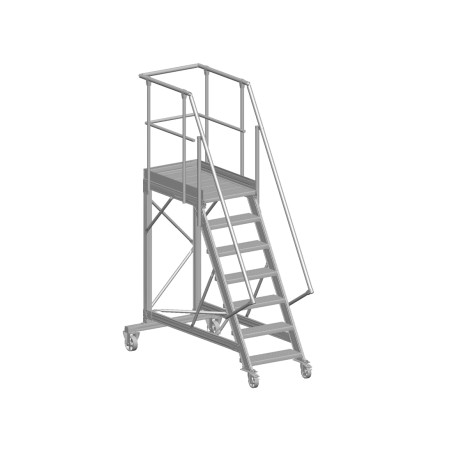 Plataforma de trabajo móvil LEEVEL inclinación 60° ancho 600 mm | L'Echelle Europeenne