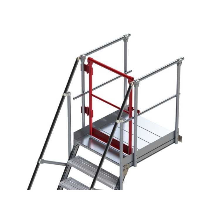 En opción portillón con retorno automático