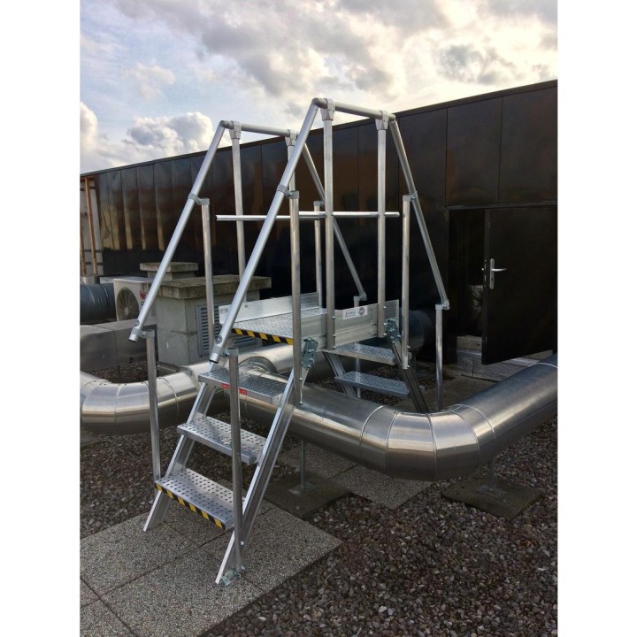 Pasarela de doble acceso LEEVEL  inclinación 60 ancho 800 mm | L'Echelle Europeenne