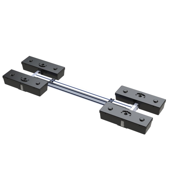 Estabilizador con contrapesos